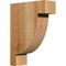 Ekena Millwork Alpine Rough Sawn Corbel, Western Red Cedar, 4"W x 12"D x 16"H COR04X12X16ALP00RWR - alternate 1